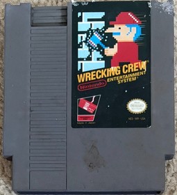 Wrecking Crew Nintendo Entertainment System NES Cartridge USED Video Game
