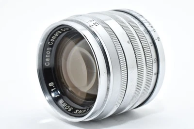 [De colección Casi Como Nuevo] Lente Canon 50 mm f/1,8 LTM L39 Leica Montaje con Tornillo de JAPÓN Foto 1 de 4