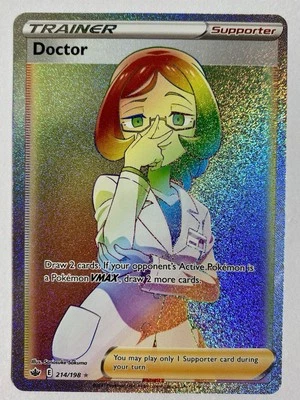 Pokemon TCG Doctor 214/198 Secret Rare Battle Styles NM - Image 1 of 2