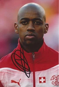 SVIZZERA: FOTO 6x4 firmata gelson fernandes+coa - Foto 1 di 1