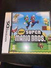 New Super Mario Bros. (Nintendo DS, 2006) (Just Case And Manua!!!!)