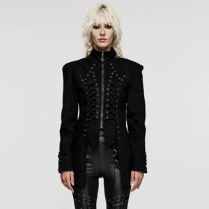 Punk Rave Charlotte Denim Jacket • Ships in 2-4 Weeks • Gothic - Picture 1 of 6