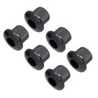 Solid and Durable 10MM Bushes Ferrules Nuts for Vintage Guitar Tuners Pack of 6