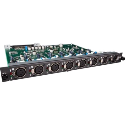 Tarjeta de entrada analógica Avid S6L Stage 64 o Stage 32 SRI-192 - 8 micrófonos/línea - preamplificadores Foto 1 de 4