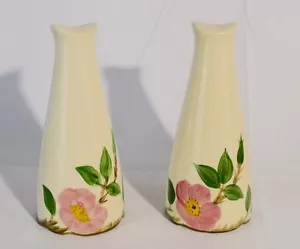 Franciscan Tall Desert Rose Salt Pepper Shakers - Picture 1 of 3