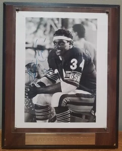 Walter Payton Chicago Bears Hall Of Fame Autographed 8x10" Print - Picture 1 of 3