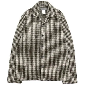 Yohji Yamamoto POUR HOMME Houndstooth Oversized Jacket Blouson Men's L Authentic - Picture 1 of 6