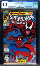 Spider-Man Unlimited #1 CGC 9.8 1st app. of Shriek (Frances Barrison) L@@K!