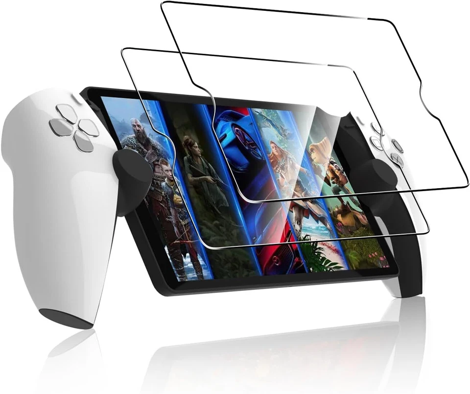 Tempered Glass Screen Protector Cover for PS5 Playstation Portal Remote Player - Image 1 of 4
