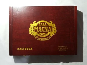Empty Wood Cigar Box Casa Magna Caligula 6 X 60 D. Magnus II - Picture 1 of 3