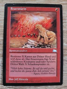 1x Firestorm - German - FBB - EDH - Vintage - Modern #2177 - Picture 1 of 2