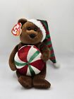 TY Beanie Baby - YUMMY the Holiday Bear 8.5"...NEW with Mint Tags