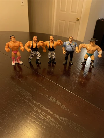 WWF WWE Hasbro lot Rick Model Martel Big Bossman Bushwhackers Cowboy Bob Orton! Cover