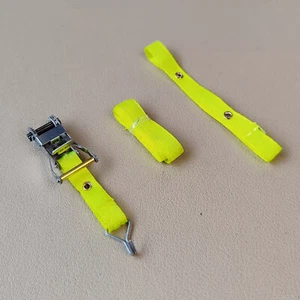 Adjustable Spare Tire Tie Down Strap For 1/10 1/14 RC Car Crawler Trucks Vans - Picture 1 of 18