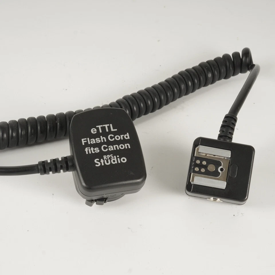 Cable de flash RPS Studio eTTL para Canon Foto 1 de 4