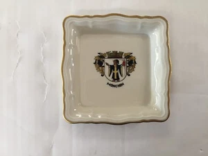 Rare ROSENTHAL Small TRAY /DISH ~ Munich coat of arms ~ 4 5/8" Square - Picture 1 of 4
