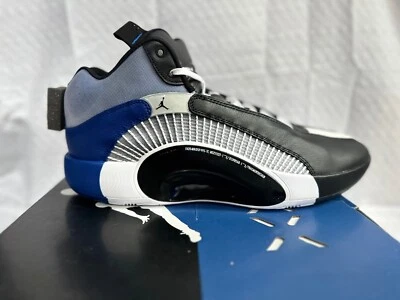 Talla 16-2020 Fragment Design x Air Jordan 35, Blanco/Royal-negro-base gris Foto 1 de 4
