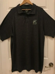 Michigan State Spartans Herren Kragenhemd von Colosseum Größe 1XT Extra Tall - Bild 1 von 5