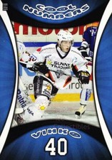2008-09 Finnish Cardset Cool Numbers Blue #9 Joonas Vihko