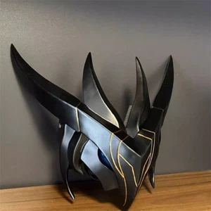 LOL League of Legends The Unforgotten Yone Maschera Resina Viso Halloween Cosplay Nuovo - Foto 1 di 16