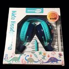 BASEMAN Kids Headphones Boys Kids Teens 85dB Volume Safe Over Ear Comfort Blue
