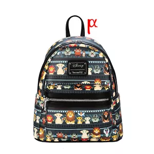 Mini Mochila Tribal Loungefly Disney Rey León Personajes Elenco Exclusiva - Imagen 1 de 2