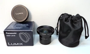 Panasonic DMW-LW46 46mm 0.75x Wide Angle Conversion Lens + DMW-LA4 Lens Adapter - Picture 1 of 5