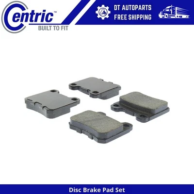 Para Mercedes-Benz 300D 1987, 1990-1993 | Pastillas de freno de disco traseras centradas | Cerámica Foto 1 de 4