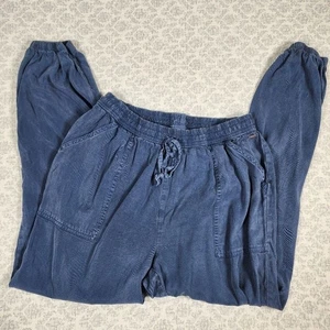 PINK Victoria's Secret Navy Jogger Style Cargo Pants Size Medium - Picture 1 of 6