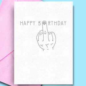 Funny Greeting Cards For Girldfriend Son Boyfriend Friend Fun Rude Adult - Picture 1 of 3