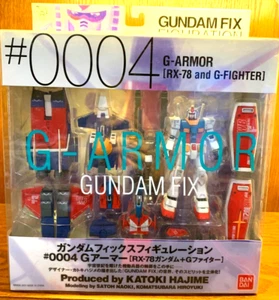 GUNDAM FIX FIGURATION #0004 G-ARMOR RX-78-2 and G-FIGHTER Figure BANDAI - Picture 1 of 4