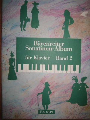 Bärenreiter Sonatinen-Album für Klavier Band 2 BA 6549 Noten unbenutzt. - Bild 1 von 4