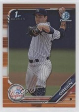 2019 Bowman Chrome Prospects Orange Refractor 4/25 Nick Green #BCP-169