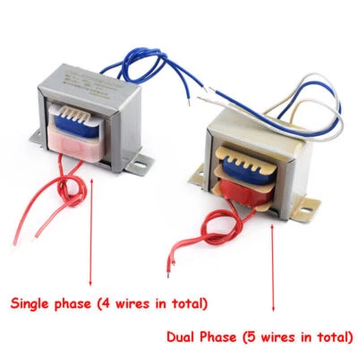 6V/9V/12V/15V/24V 5W - 30W Output Voltage Power Transformer AC 220V Single/Dual - image 1 of 4