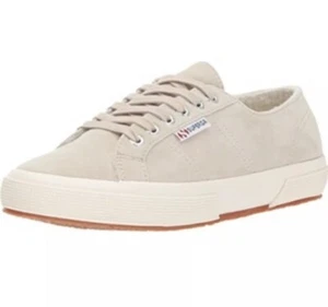 Superga Damen 2750 Kidsuew Fashion Sneaker, Sand/Gold Größe 7 - Bild 1 von 6