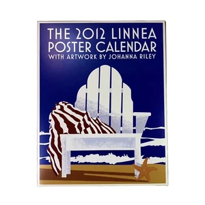 2012 Linnea Poster Calendar 11x14 Vintage Set of 12 Prints Artwork Johanna Riley - Picture 1 of 16