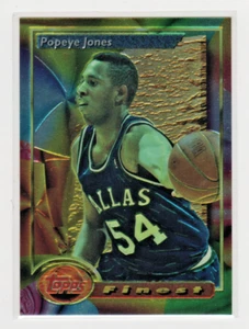 Tarjeta de novato Popeye Jones 1993-94 mejor #156 Murray State Dallas Mavericks - Imagen 1 de 1