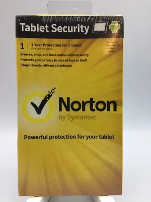 Norton Tablet Security 2.0 - 1 User (Android) Factory SEALED - Image 1 of 4