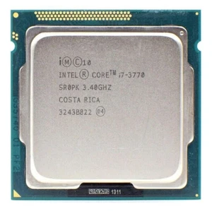 Intel Core i7-3770 CPU Processor Quad Core, 3.4GHz, 8MB Cache, 5GT/s, SR0PK UK - Picture 1 of 1