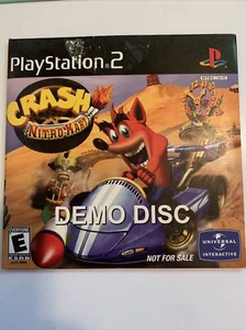 Playstation 2 PS2 Game Crash Nitro Kart Demo Disc Not For Resale - Picture 1 of 2