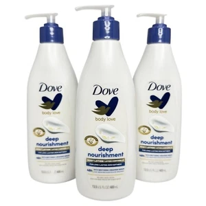 (3) Dove Body Love Cuidado Intenso Restaurador Ceramida Suero Loción Corporal 13.5 OZ - Imagen 1 de 1