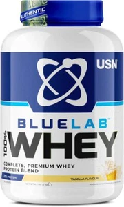 USN Blue Lab 100% Premium Whey Protein 2kg - Isolate+Hydrolysate+Concentrate - Picture 1 of 8