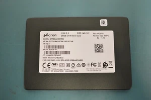 NEW MICRON MTFDDAK256TBN 1100 256GB 2.5" 6GB/s SSD - HP 905616-001 - Picture 1 of 3