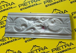STEMPEL Putzkante Beton Wand bedruckt vertikal concrete border stamp - Bild 1 von 2