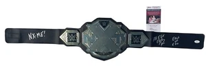 All Ego Ethan Page Signed WWE NXT Championship Toy Belt JSA COA AEW - Picture 1 of 3