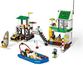 Lego City 4644 Marina 100% Complete with minifigures and manuals