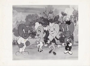 QUERELLE DE COEURS -1947 - 18 x 24,4 cm - Picture 1 of 2