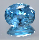 HUGE 41.05 Ct Natural 23 x 18 MM Electric Blue Tourmaline Gemstone GIT Certified