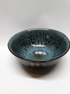 Elama Mystic Waves Ocean Blue ciotola di ricambio per cereali in gres usata in ottime condizioni - Foto 1 di 7