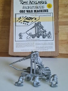 Citadel Miniatures Tony Ackland Monstrous Orc War Machine Boxed Original - Picture 1 of 7